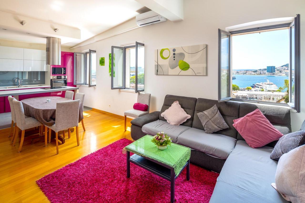 Luxury Apartment Olavia Rooftop Terrace & Seaview Split Buitenkant foto