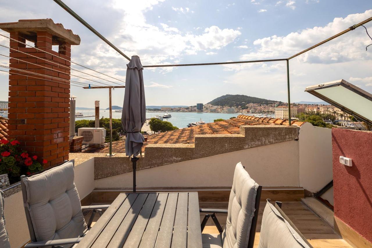 Luxury Apartment Olavia Rooftop Terrace & Seaview Split Buitenkant foto